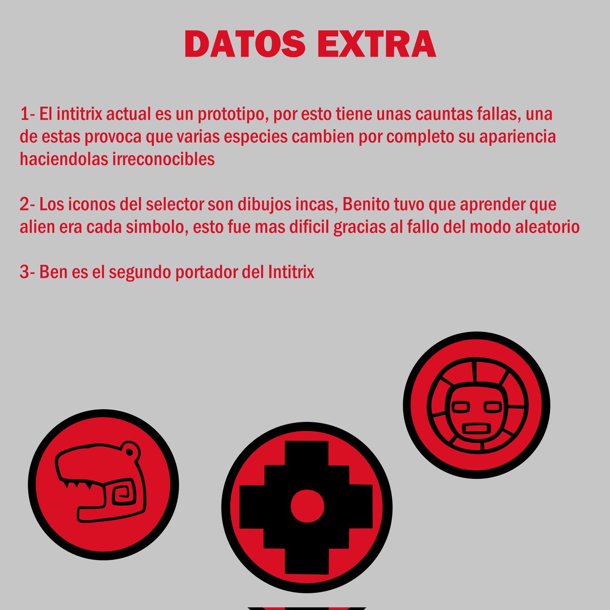 dammsele's tweet photo. Intitrix 🇵🇪
Decidí tomarme encerio el universo que estoy creando, así que le cambié de nombre y apariencia al Perutrix, ahora llamado Intitrix
#Ben10Art #Ben10classic #carnitrix #Chaquetrix #chambatrix #Peru #perutrix #Intitrix https://t.co/NqhGlxpbJZ