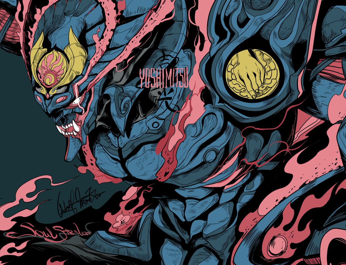 YOSHIMITSU_ #TEKKEN8 
卍忍術進化型 🪭☠️🪭