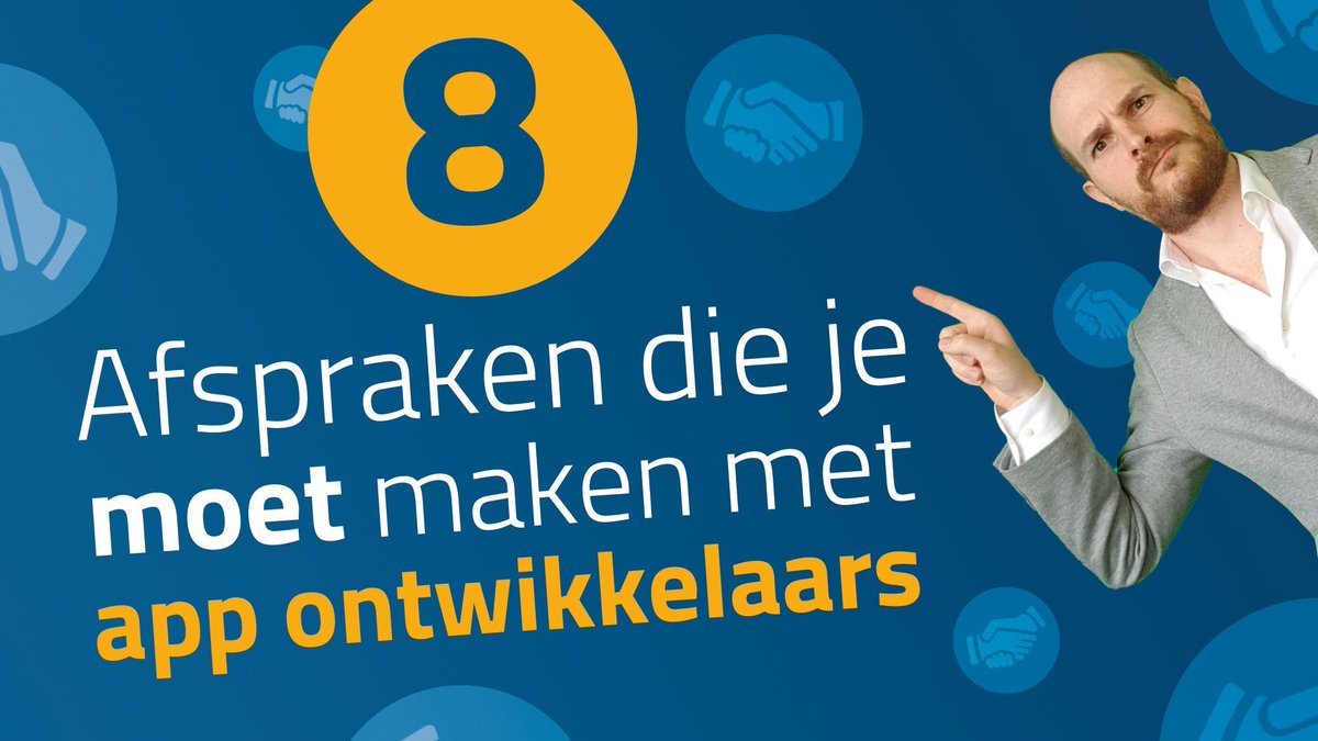 Afspraak is afspraak. Maar wát moet je eigenlijk afspreken met jouw ontwikkelaar? Functies, intellectueel eigendom, onderhoud? Door deze 8 afspraken te maken, voorkom je teleurstellingen: 
appspecialisten.nl/kennisbank/app…

#apps #appidee #appsucces #appontwikkeling
