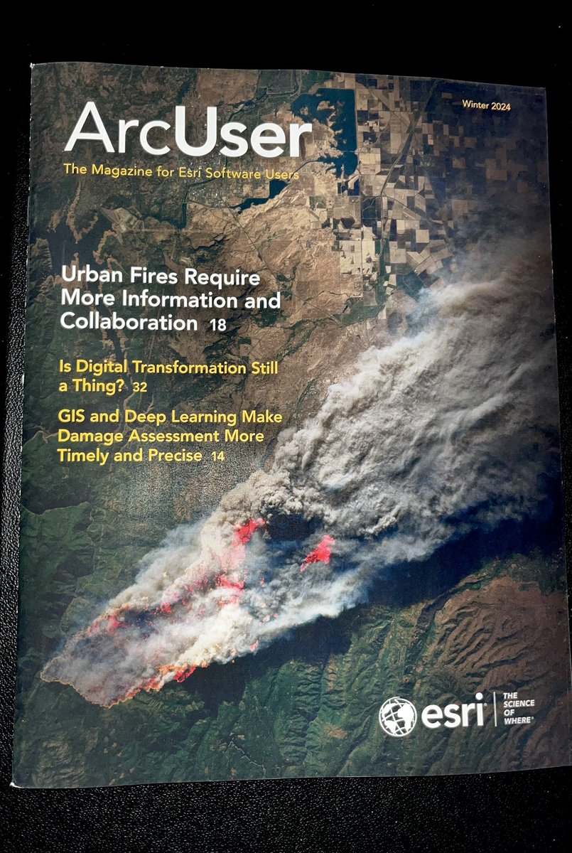 Wanmei L ๐๐ฐ๏ธ (@mapsbyw) on Twitter photo I spy ๐ an Image of the Day on the front cover of ArcUser Magazine for Winter 2024! This one processed by <a href="/jscarto/">Joshua Stevens</a>! I spy ๐ an Image of the Day on the front cover of ArcUser Magazine for Winter 2024! This one processed by <a href="/jscarto/">Joshua Stevens</a>!