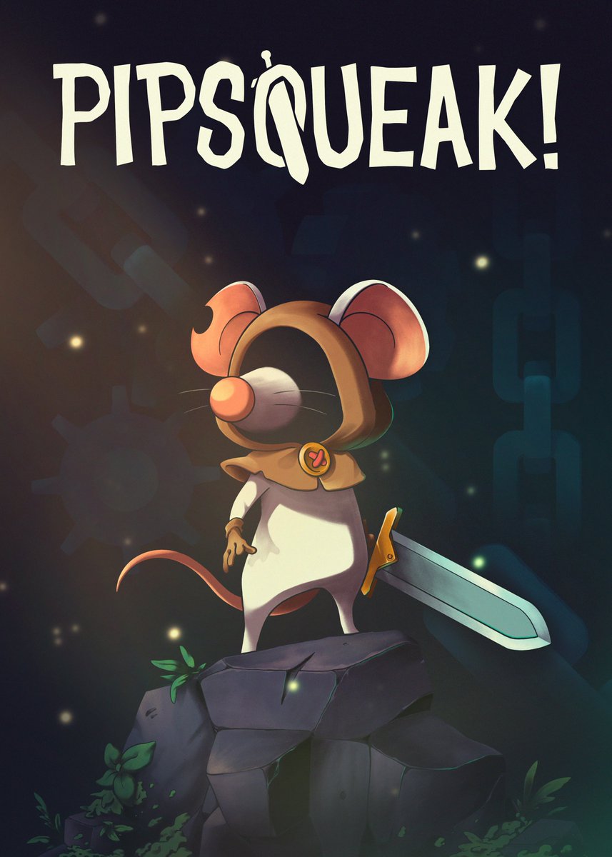 freerdan's tweet photo. I'd like to thank the incredible @TeeKetch for doing such an amazing job with Pipsqueak!'s key art + logo. It's just so damn good, I couldn't be happier with it.
I highly recommend working with Teeg on your project if you need some 10/10 artwork made
#indiegame #illustration https://t.co/wANWXfn5E9