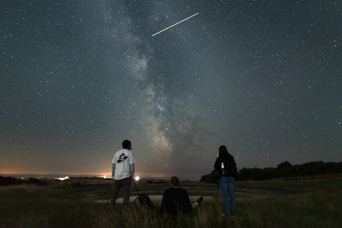 'A Sky Full of Stars.' Congratulations to Lorcan Taylor-Hood who took the runner-up spot in the Nature at Night category. The image taken from Warren Hill dewpond on the Eastbourne Downland showed the power of the dark skies to connect people with nature. #EmbraceTheDarkness