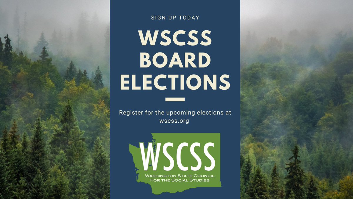 Calling all dedicated social studies educators! Nominations for Board seats are open until Feb 28th. Shape professional development, advocate for quality curriculum, and connect with colleagues. Make your voice heard &amp; nominate yourself or a colleague. forms.gle/tYxAFSxDz4JKXA…