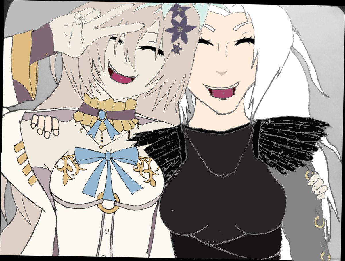 pullorwatch's tweet photo. @euphiechevalier Thank you for everything and I wish you the best on your endeavors! I'm sorry if this isn't the best drawing, but I hope you enjoy it. Your para social friend and soldier, Myrrh. https://t.co/tLrTDDUkfY