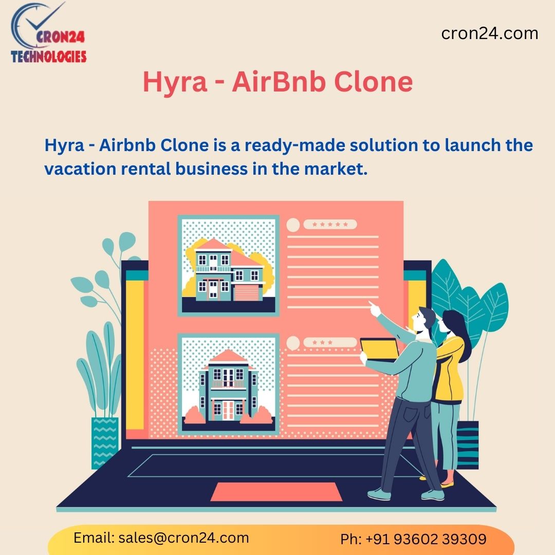 Cron24Tech's tweet photo. Hyra - Airbnb Clone is a readymade solution to launch the vacation rental business in the market.
visit: https://t.co/DoM9pq4ST5
#airbnbcloneappscript #airbnbclone #uberclone #ubercloneappdevelopmentcompany #hotelbookingscript #laraveldevelopers #startupsuccessstory #b2bbusiness https://t.co/UpZGAWX431