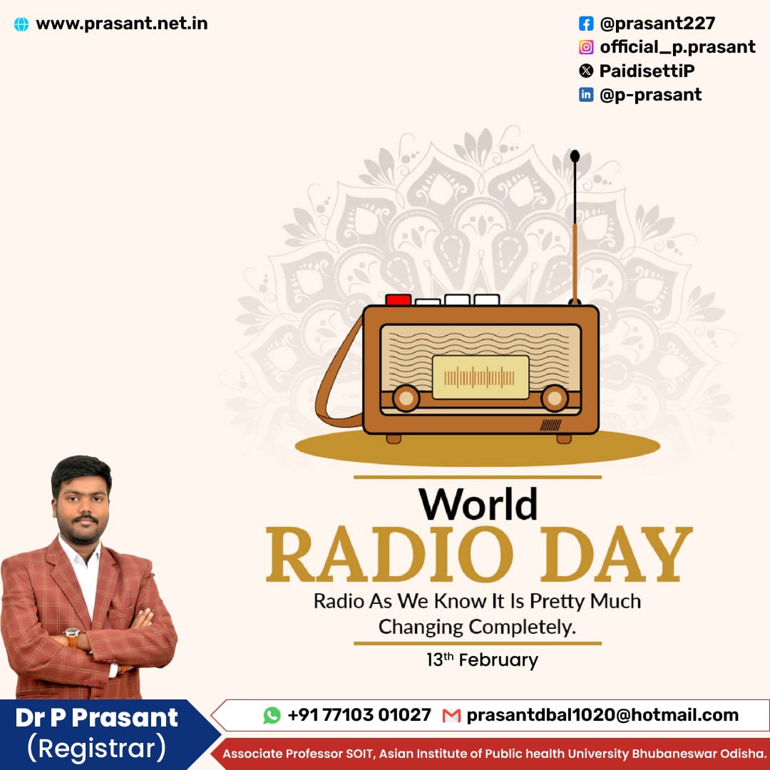 World Radio Day

📻 Tune in and celebrate the magic of waves! Happy World Radio Day! 🌐🎶 
.
#WorldRadioDay #TuneInToConnect #RadioMagic #GlobalWaves #AudioStorytelling #RadioArtistry #VoiceOfTheWorld #BroadcastingLove #Greetbuzz #Buzzexpress #Prasant #Greetings