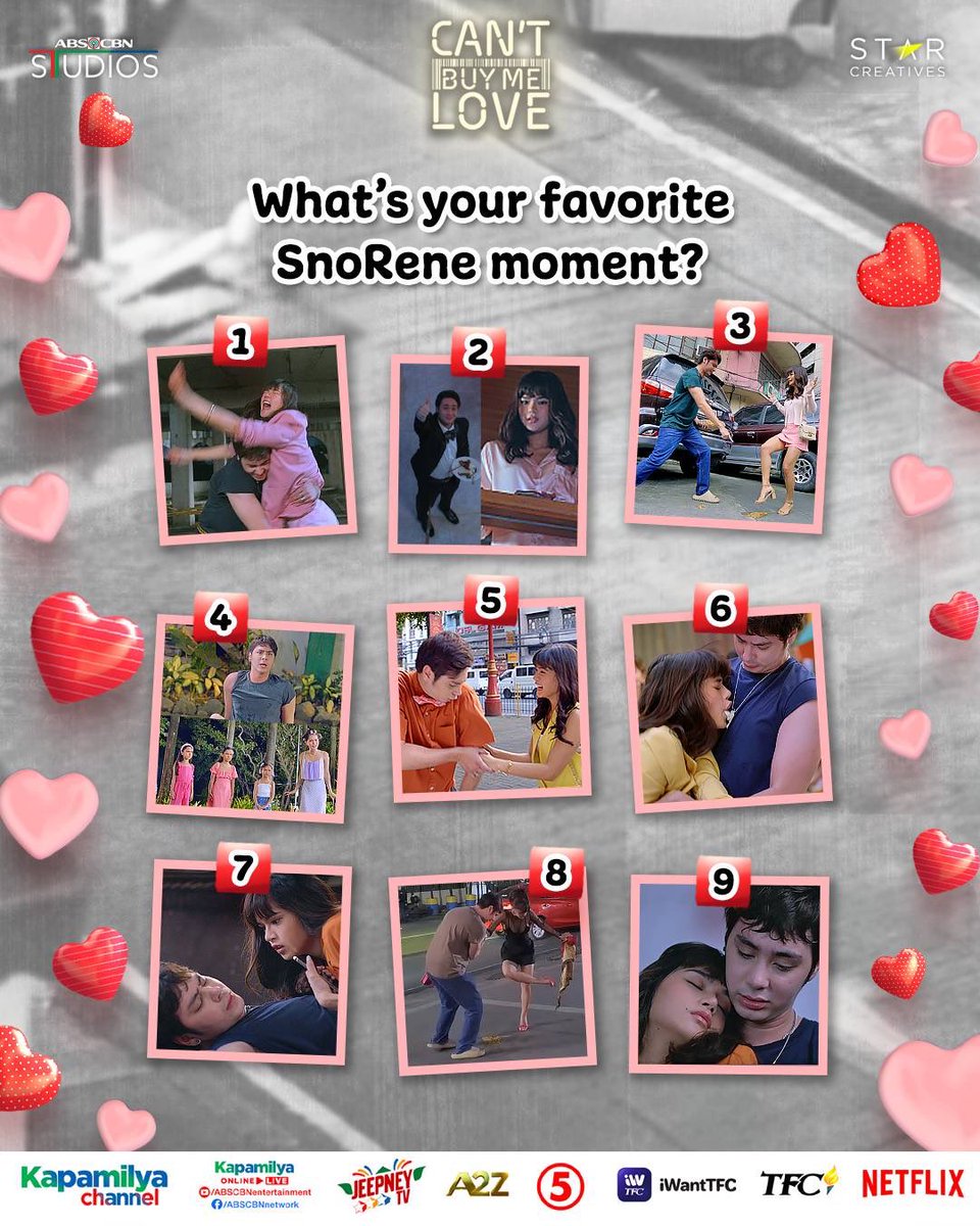 Choose an iconic at favorite mong SnoRene moment! Comment below #CantBuyMeLove ❤️🏷️
