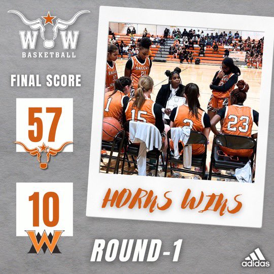 Longhorns defeat the Wranglers 57-10. Great team win as the Horns move on to the 2nd Round. #HookEm #PlayBigDallas #WeAreTheNorth @wtwhitelonghornbooster