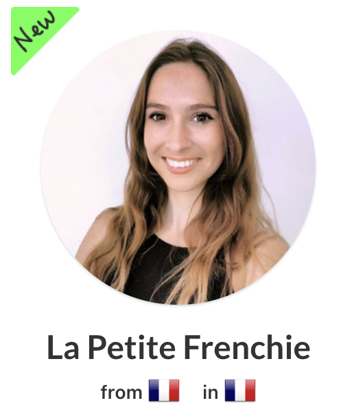 Today's recommended tutor is La Petite Frenchie!🇫🇷
Lauren is a French tutor, fluent in Spanish and English! 

Check out her French language lessons here:
cafetalk.com/tutor/profile/…

#Cafetalk #learnfrench #France #Frenchlanguage #tutoring #onlinelessons #onlinetutoring