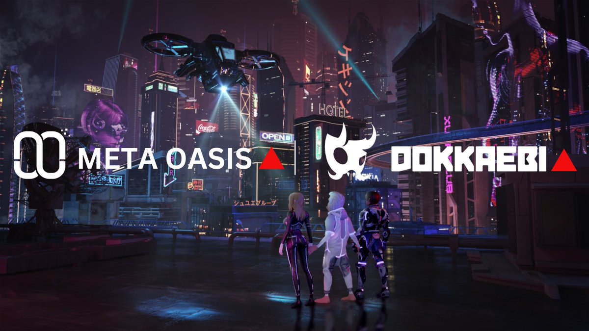 📢Official Partnership Announcement 
<a href="/MetaOasisVR/">MetaOasisVR l $AIM🔺</a> 🤝 <a href="/DokkaebiNetwork/">Dokkaebi Official</a>

✅Marketing Collab
✅Exchange to attract users and expand communities
✅Hosting Various Metaverse and Offline events

👺About Dokkaebi
Welcome to Dokkaebi, a community of enthusiasts of Korean culture, gaming,