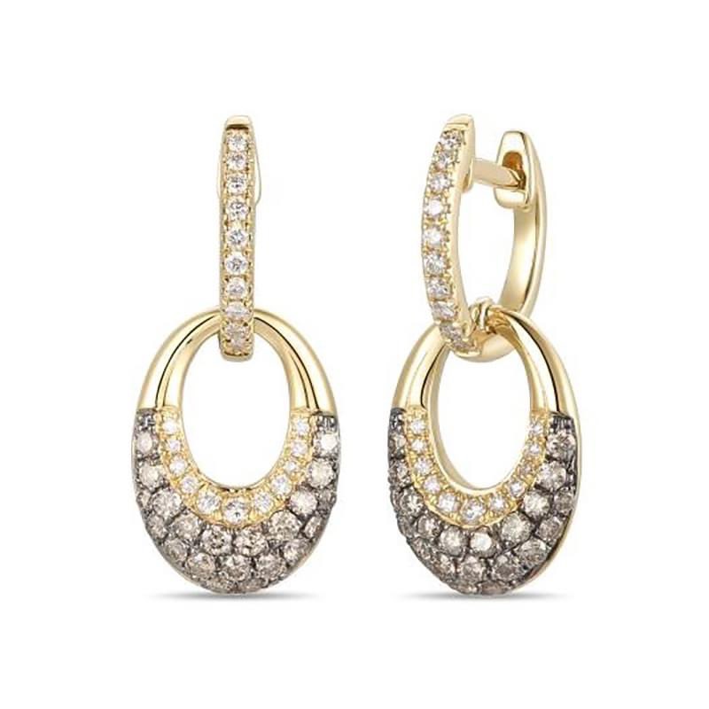 J_Schrecker's tweet photo. LeVian Chocolate and Vanilla Diamond Earrings in Honey Yellow Gold. This kind of chocolate lasts long after Valentine's Day. ❤️

Shop in store or the Valentine's Day Gift Guide at https://t.co/DTsmBs9w6z

Hours 
Monday-Friday 9:30-5:30
Saturday 9:00-2:00

#ShopJSchreckerJewelry https://t.co/DcaIbV31GG