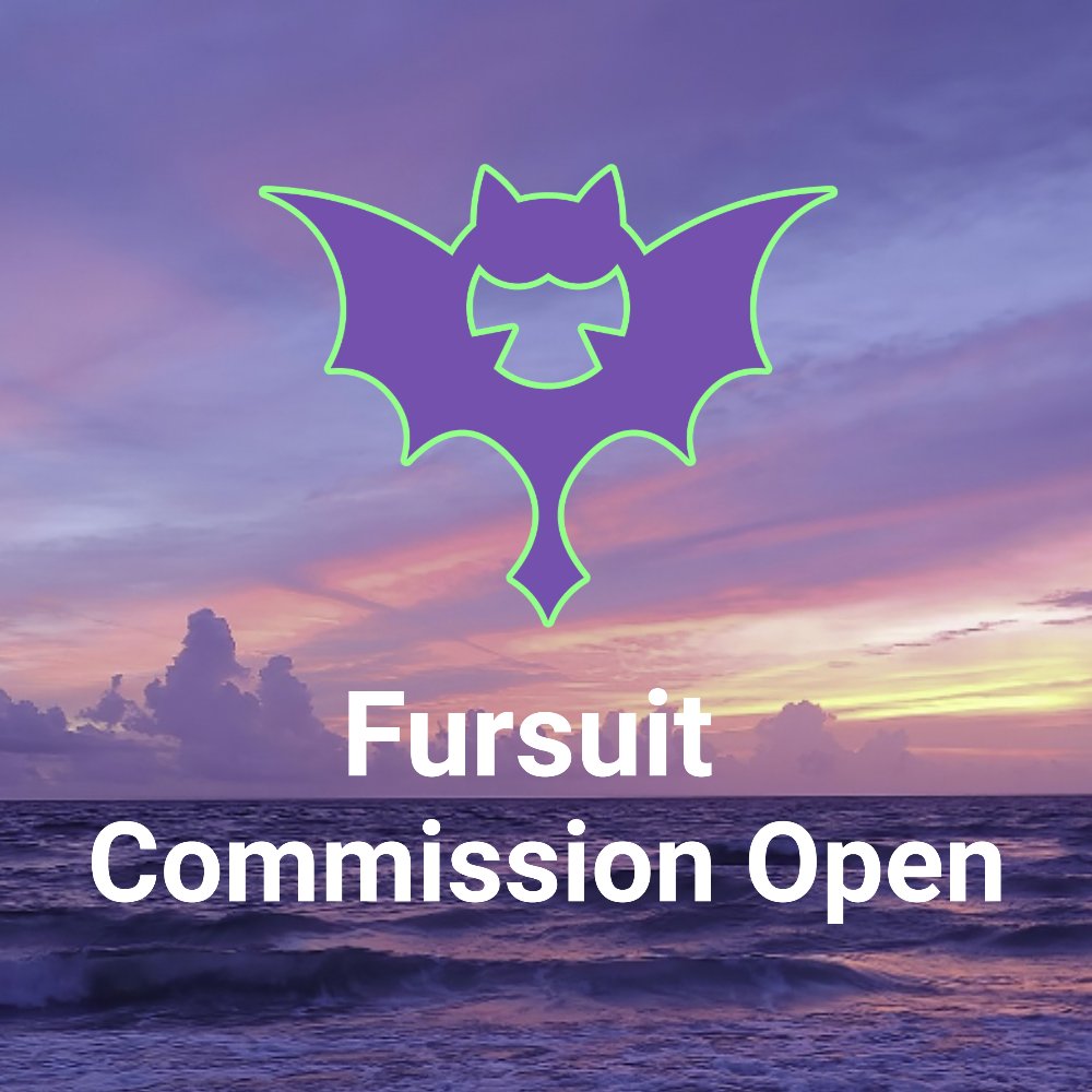 💜Purple Bat Fursuit💜 tweet media
