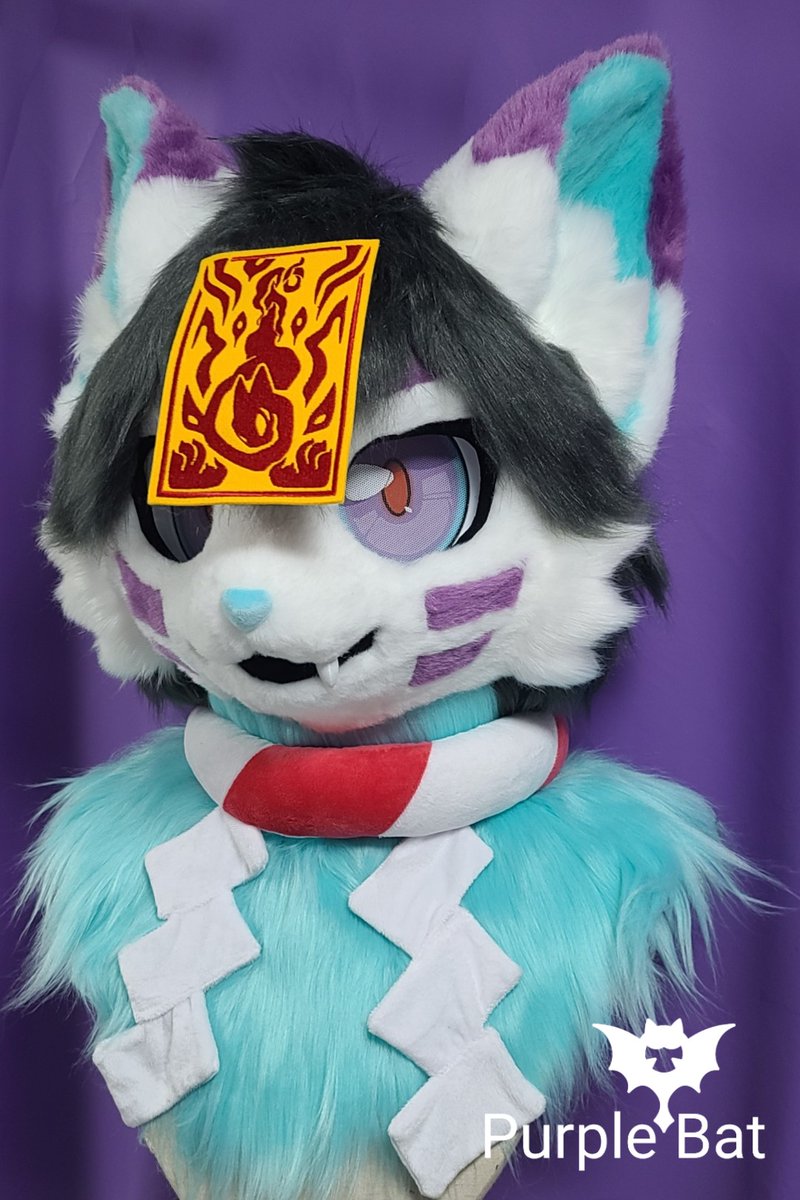 💜Purple Bat Fursuit💜 tweet media