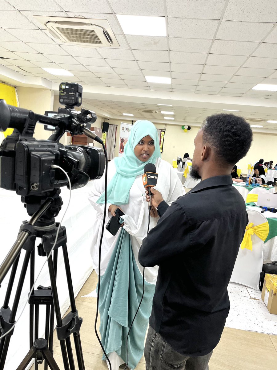 Channeled my inner Jamila Mohamed with @citizentvkenya yesterday as we marked the International day of Women and Girls in science as well had a graduation ceremony for young girls with @NIEhub 

#WomenInSTEM 
#InternationalDayofWomenandGirlsinScience