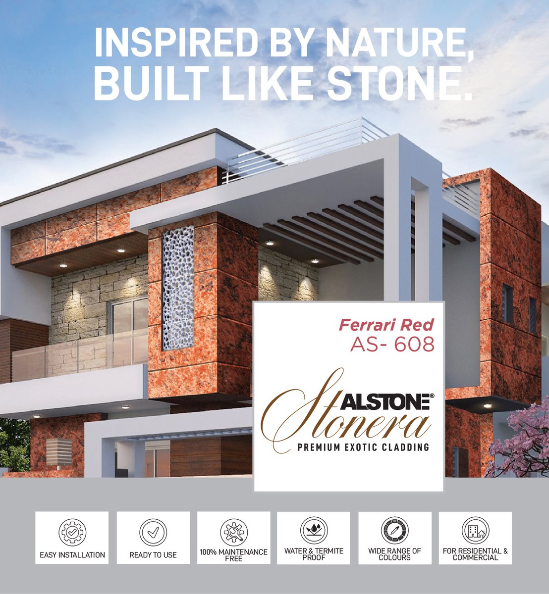 alstonecladding's tweet photo. Discover the elegance of Alstone Stonera Premium Exotic Cladding – where nature meets sophistication in every stone-inspired panel. Elevate your space with timeless beauty and durability. 

#AlstoneStonera #PremiumCladding #InspiredByNature #alstone #thinkcladdingthinkalstone https://t.co/nrENZNtiIm