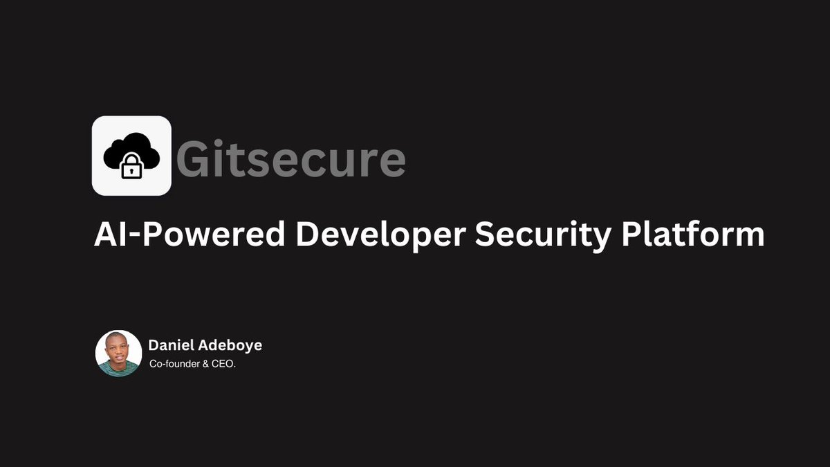 Gitsecure's tweet image. We just released a demo video showcasing our recently released static code analysis and secret detection features. If you&apos;re interested in enhancing your code security with Gitsecure, this video is a must-watch😊
youtu.be/aqWEYVahnFI
#codesecurity #gitsecure