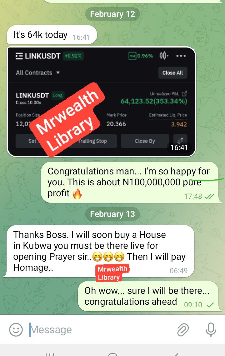 What a result... $64,000 in a single trade.... About N95,000,000 Pure profit... Massive.... And now, he wants to BUY a House Our Crypto Cubana Trading System is available on @expertnaire anf as an affiliate you should promote this course with everything you've got...