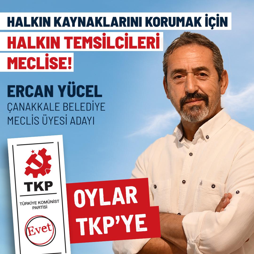 Komünistler belediyelerdeki soygunu durdurmak için sorumluluk talep ediyor. Ne kadar çok belediyede meclise komünist üye sokarsak, oralarda halkın çıkarını, halkın malını, halkın geleceğini holdinglere, şirketlere satamazlar! 
#çanakkale #komünistbelediyecilik #oylartkpye