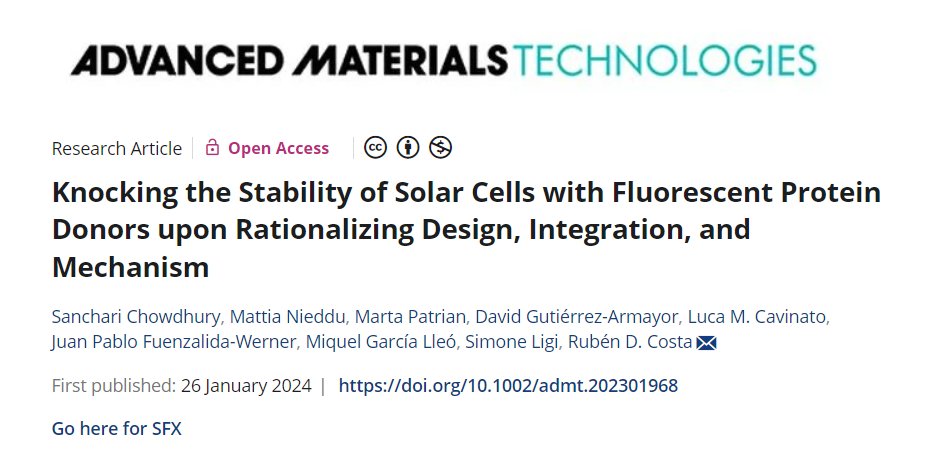 Chair of Biogenic Functional Materials. tweet media