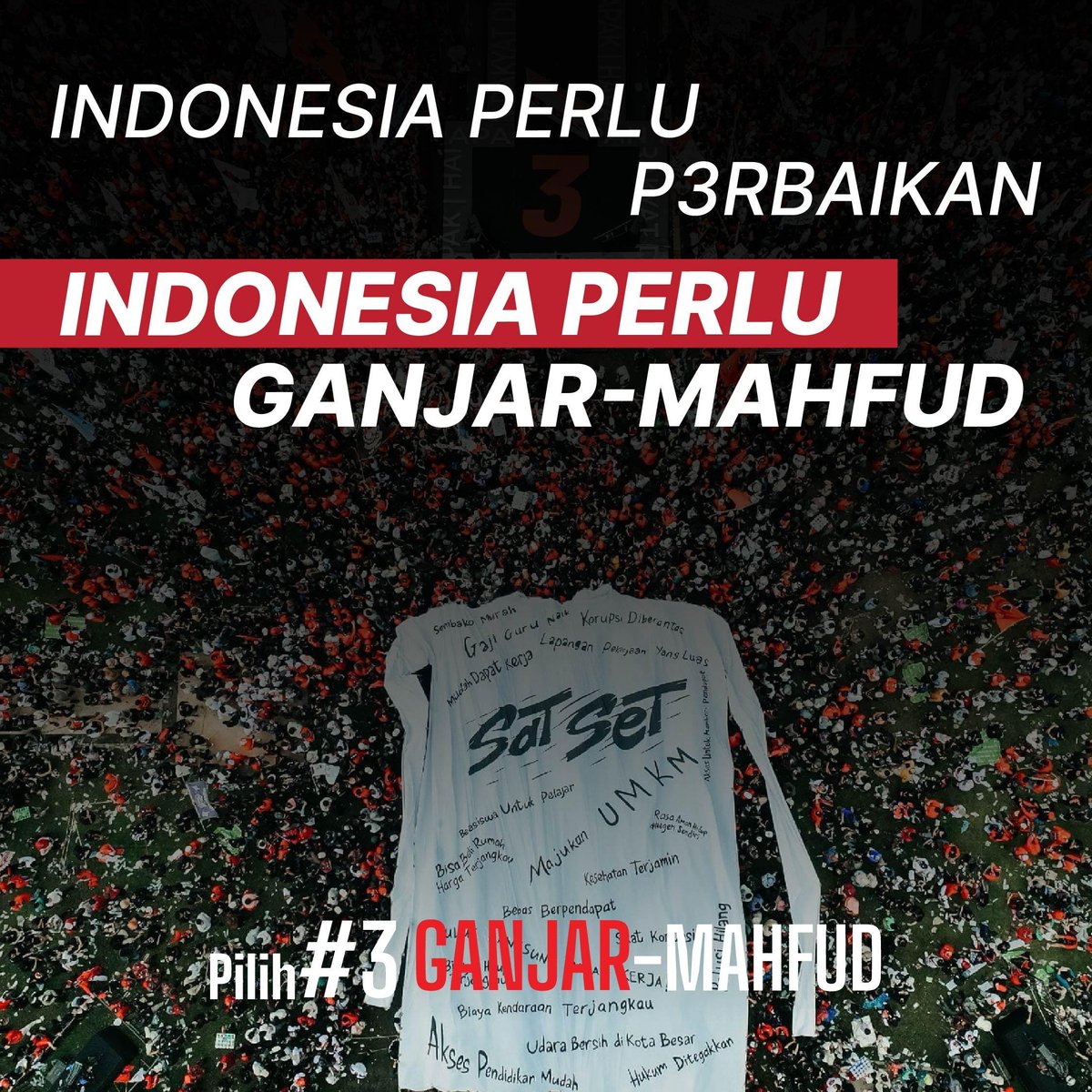 Bismillah semoga pemilu besok bisa berjalan aman dan damai, dan yang terpenting mari sama sama kita kawal dari kecurangan.. in Ganjar-Mahfud we trust 🤟🏻

#GanjarMahfud2024 #Pemilu2024