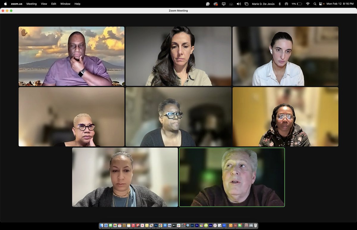 Congratulations to <a href="/NPPA/">NPPA</a>’s new president Carey Wagner (<a href="/photocarey/">Carey Wagner</a>) on leading her first Executive Committee meeting tonight. Proud of you, friend. 

We’re normally not as serious, I promise 😅