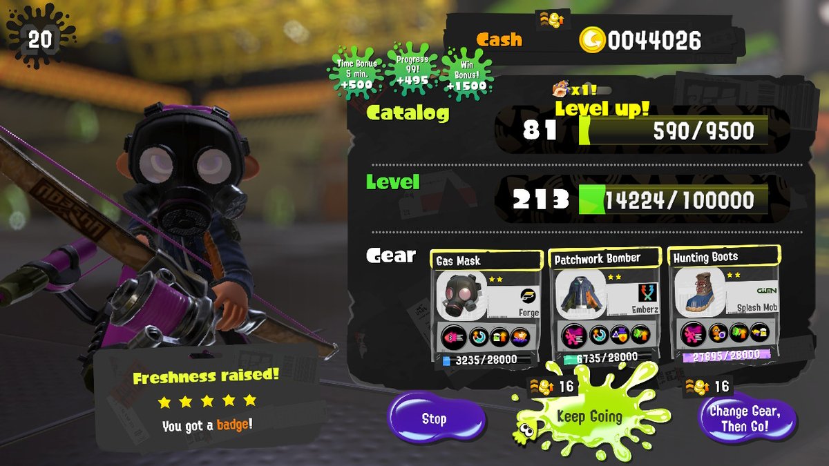 _Dragonivy's tweet photo. Tri-Stringer grind over yippee

I love and hate this thing sm :D
 #Splatoon3 #NintendoSwitch https://t.co/hjppnO9TnJ
