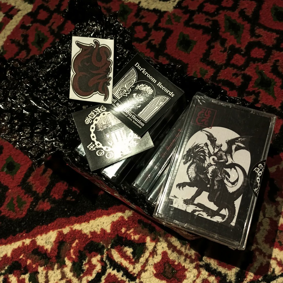 alisaintali's tweet photo. Sold out and will arrive to your hands ASAP. Bujur melala, thank you very much for all the love. Happy doomchanting! https://t.co/sMMnriEISV