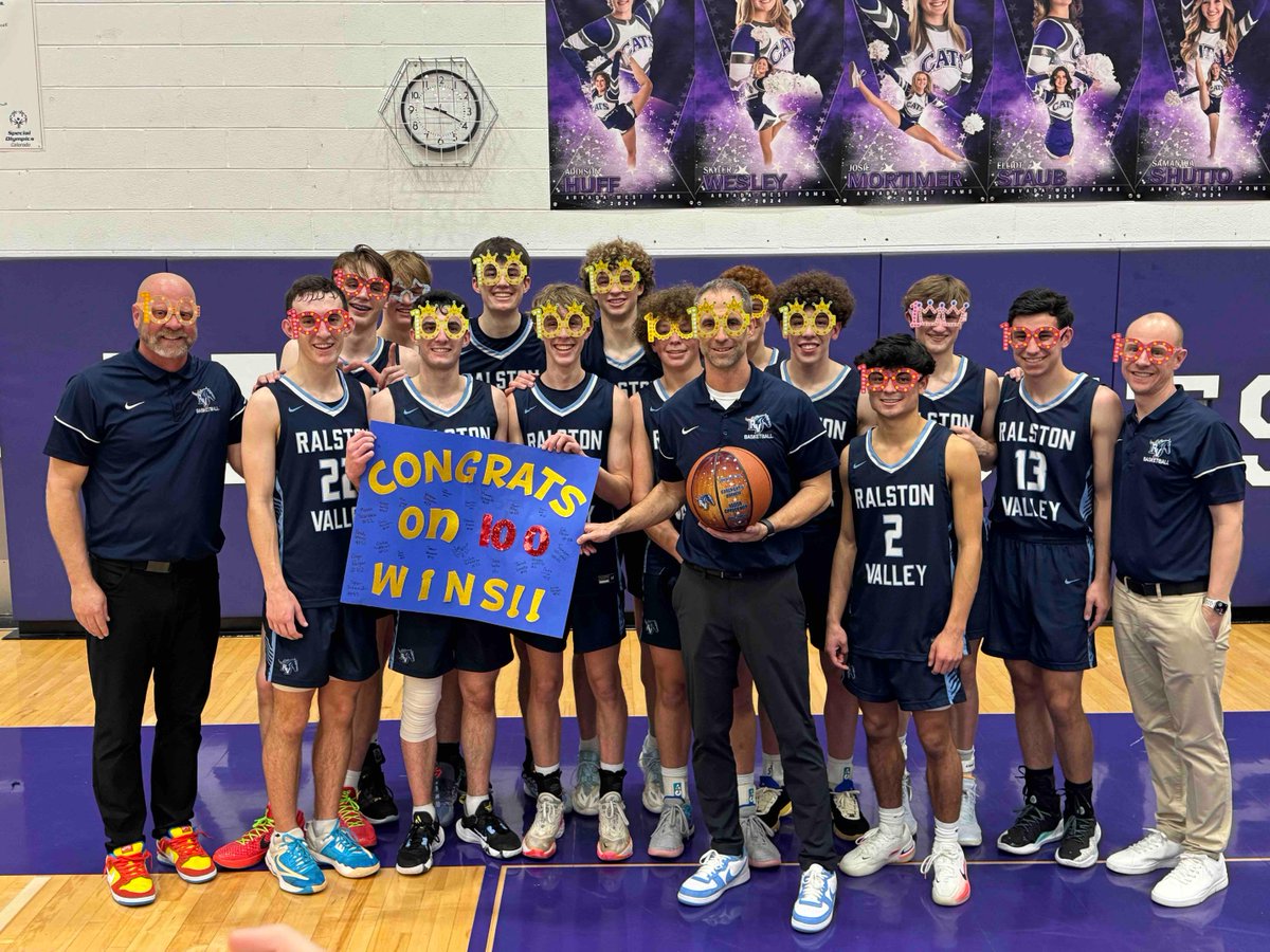 Tonight’s hard fought road win at Arvada West was a special night for the Mustangs. Head Coach Chris Braketa was able to celebrate his 100th win as head coach at Ralston Valley. Congratulations to Coach and the players Jeffco Athletics Colorado High School Activities Association