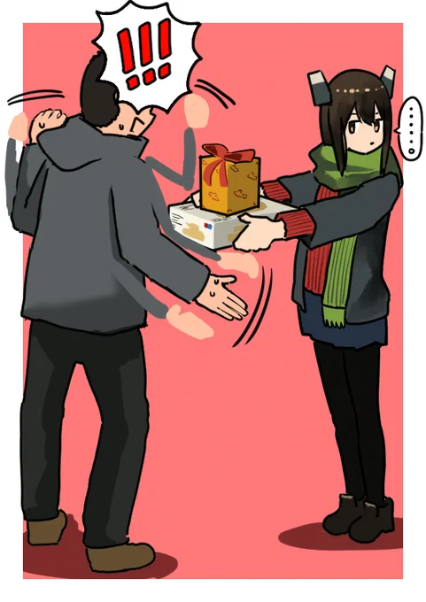 去年提督のバレンタインデー 
