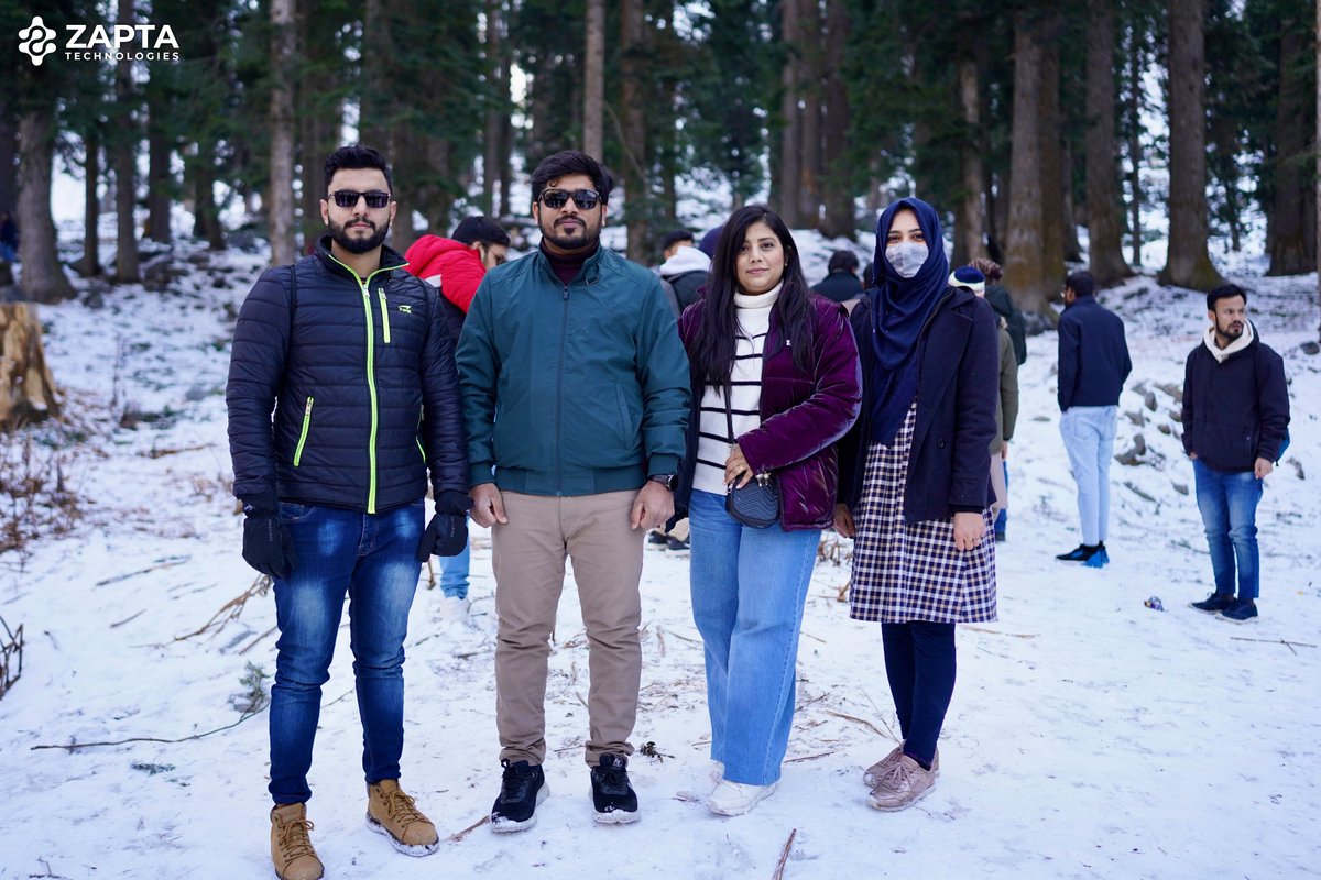 zaptatech's tweet photo. 𝐃𝐚𝐲 𝐅𝐨𝐮𝐫 of the 𝐙𝐀𝐏𝐓𝐀 𝐓𝐞𝐜𝐡𝐧𝐨𝐥𝐨𝐠𝐢𝐞𝐬 tour was a day straight outta a winter wonderland! ❄️☃️‍‍‍
Huge thanks to the amazing ZAPTA family for making this tour unforgettable!🤗

#escapetoadventure #escape #dontbebasic #zaptatrip #annualfest
#somewhatsuperworld https://t.co/cO8TYqxHEt