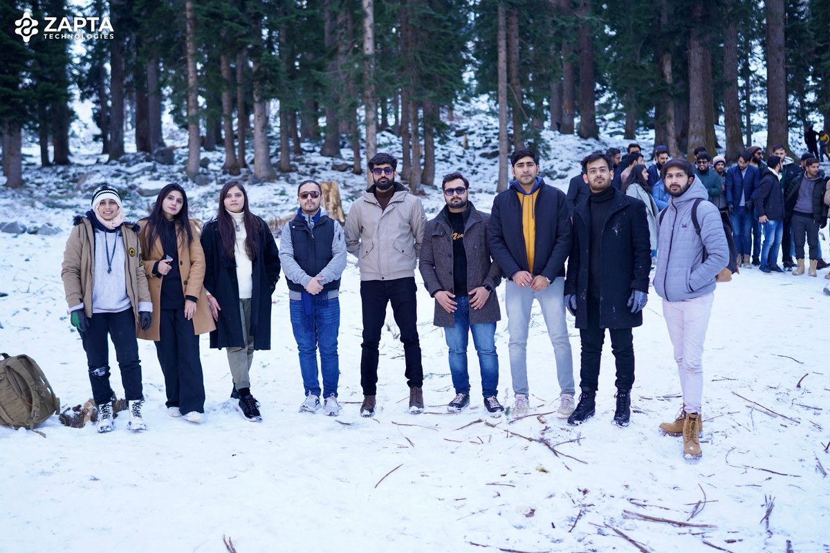 zaptatech's tweet photo. 𝐃𝐚𝐲 𝐅𝐨𝐮𝐫 of the 𝐙𝐀𝐏𝐓𝐀 𝐓𝐞𝐜𝐡𝐧𝐨𝐥𝐨𝐠𝐢𝐞𝐬 tour was a day straight outta a winter wonderland! ❄️☃️‍‍‍
Huge thanks to the amazing ZAPTA family for making this tour unforgettable!🤗

#escapetoadventure #escape #dontbebasic #zaptatrip #annualfest
#somewhatsuperworld https://t.co/cO8TYqxHEt