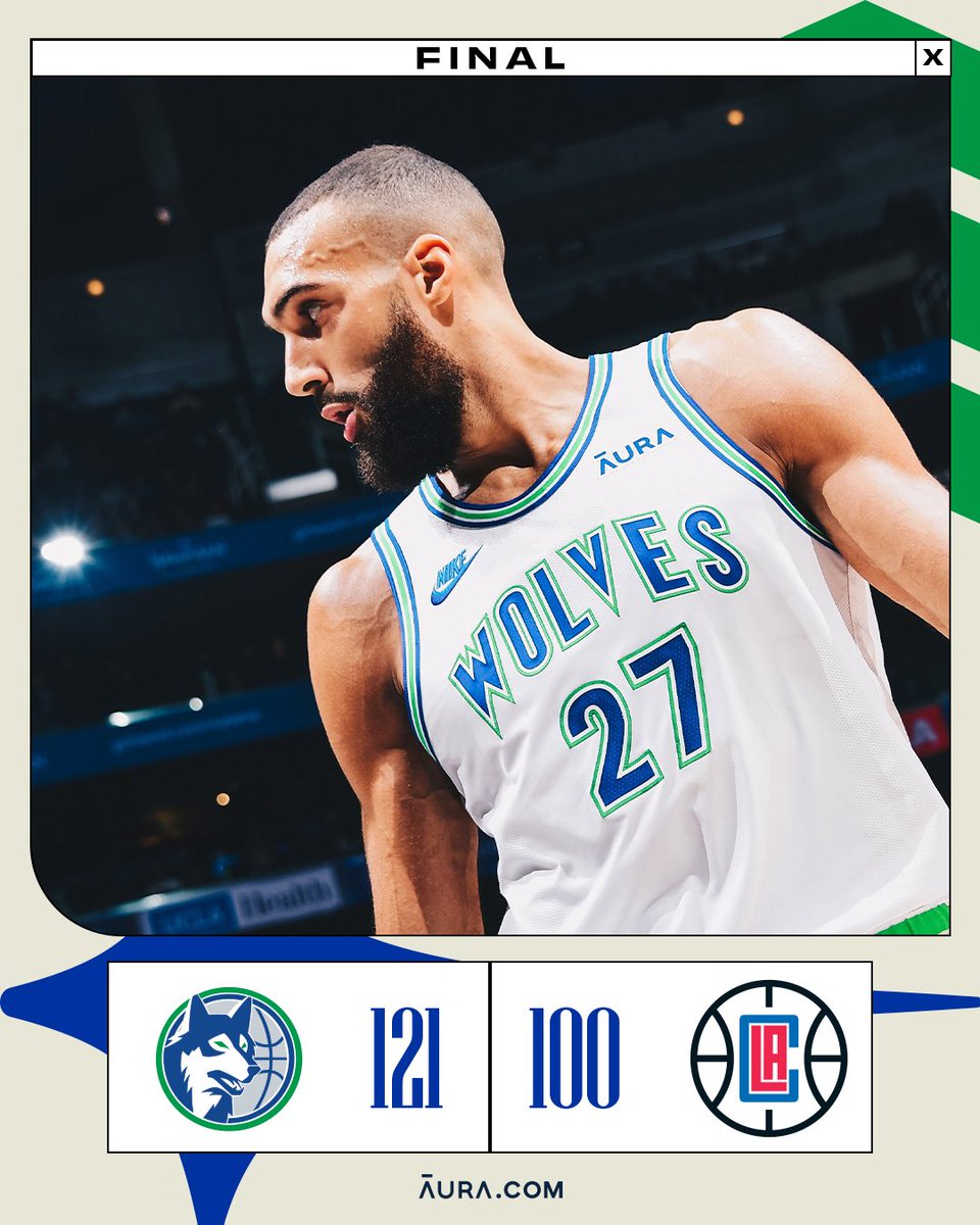 Timberwolves's tweet photo. BUSINESS: HANDLED https://t.co/LX9hXXCx7Q