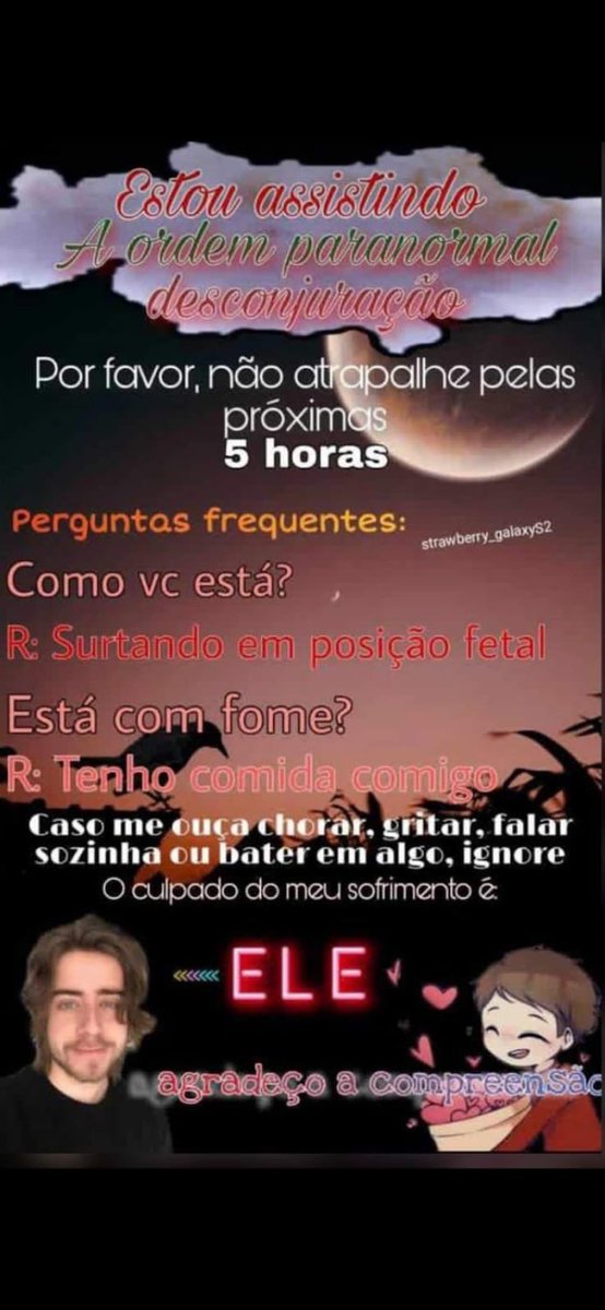 webbergfs's tweet photo. thread de print antigos do fandom de ordem paranormal que eu tenho no meu celular (parte 2) https://t.co/SNGXMK7jJI