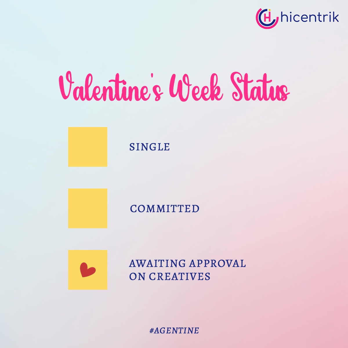 Just another day at the office for us, your dedicated marketing agency! 💼❤️ #MarketingLove #ValentineWeek #Valentinesday #Marketingagency #hicentrik #Clientdiaries #agencylife #topicalpost