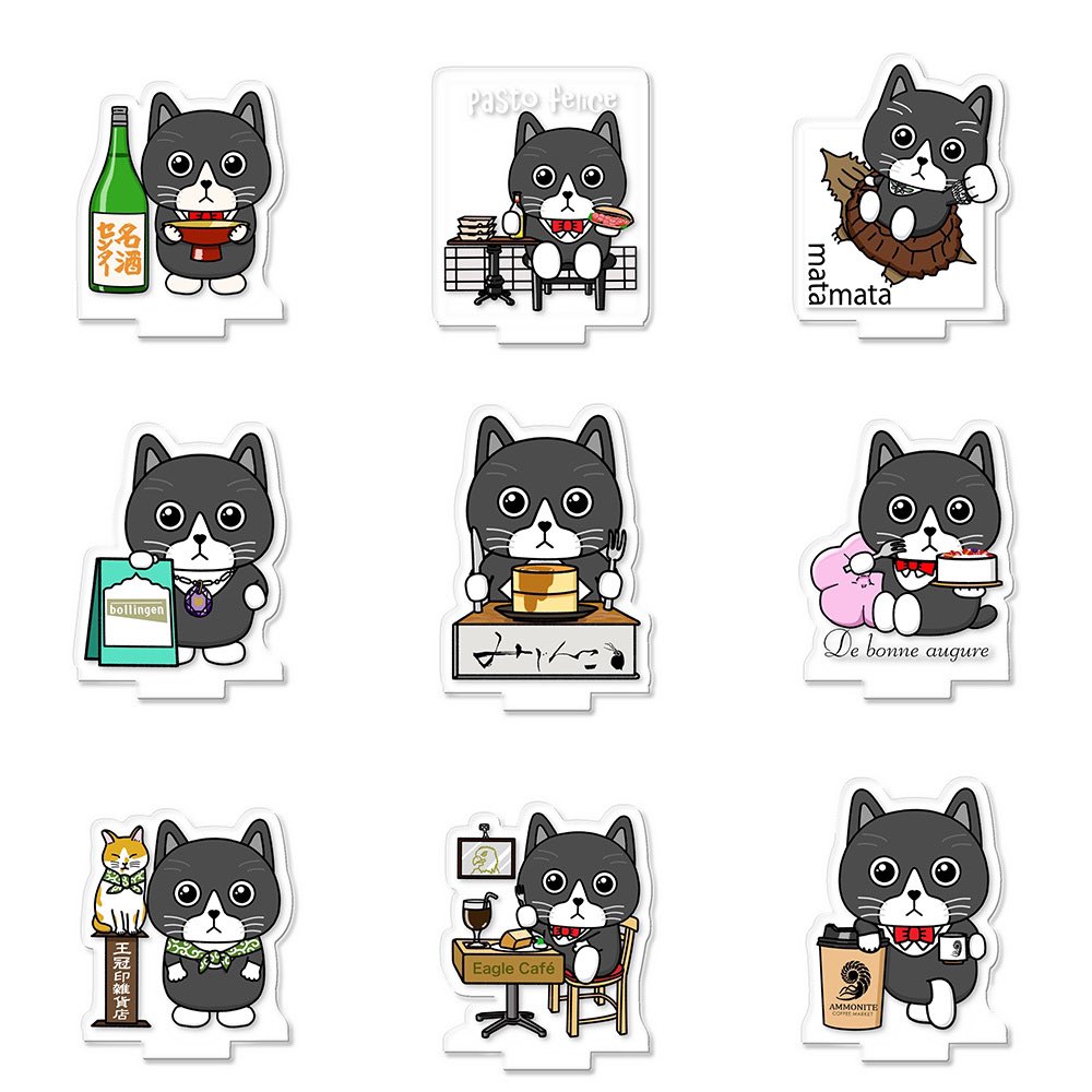 サブちゃん @mcsabuchang のアクスタが初登場！！ #ねこまつりat湯島