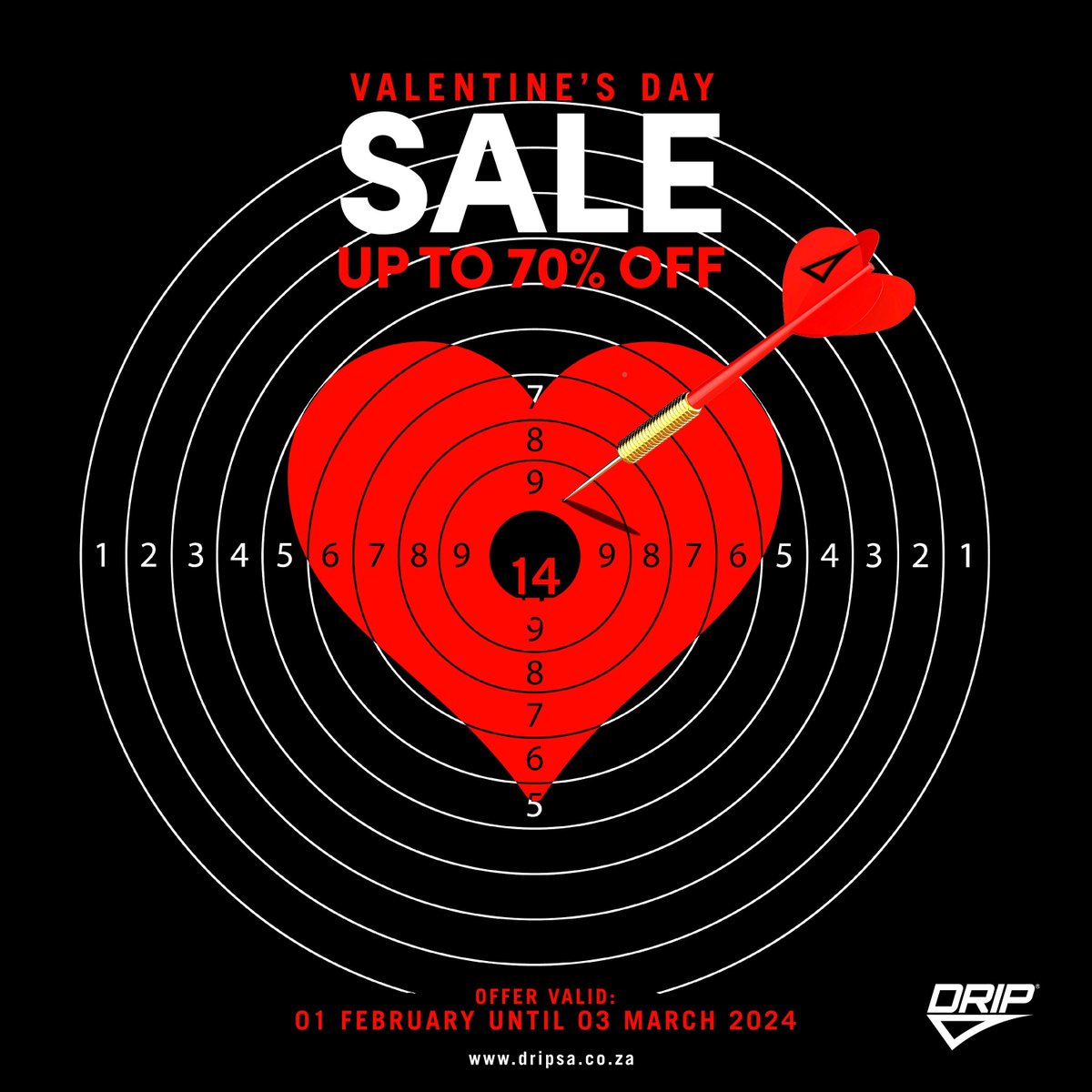 Love Finds Its Price Tag at Drip 😍
Shop incredible discounts on romantic surprises at <a href="/dripsportif/">DRIP SPORTIF</a> in Baywest Mall. The month of love promotion sales will run from 01 February until 03 March 2024. Ts &amp; Cs apply.