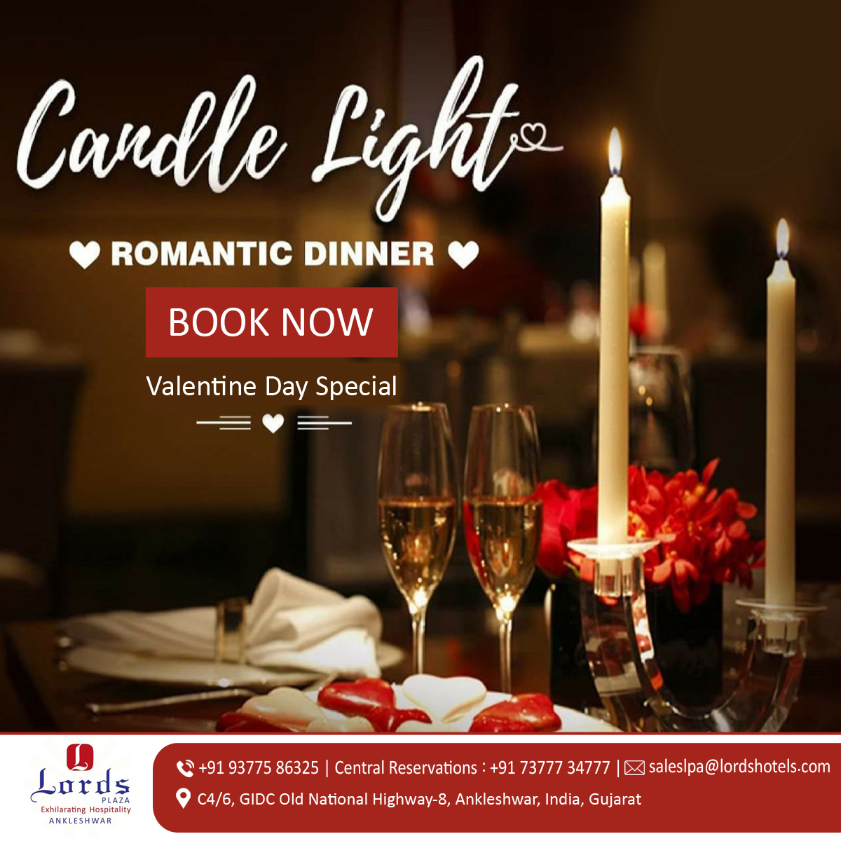 Rekindle your love over a romantic candle light dinner this #valentines_Day !!

#Valentines #valentinesgift #valentinesday2024 #candlelightdinner