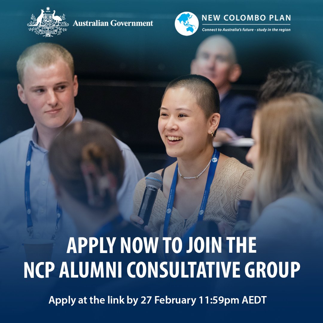 Are you a passionate NCP alum? Help shape the future of the program! Submit your expression of interest to be part of the new NCP Alumni Consultative Group. Apply now bit.ly/3UHzj6b