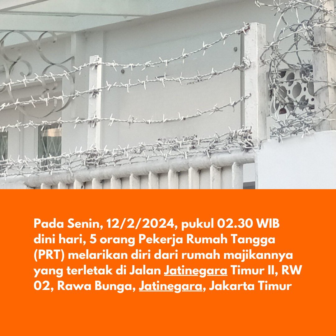 jalaprt's tweet photo. Korban terus bertambah.
Masihkah DPR terus menyandera PRT sebagai tumbal pembangunan dan korban perbudakan modern?

#SahkanRUUPPRT https://t.co/q651I9xEQ1