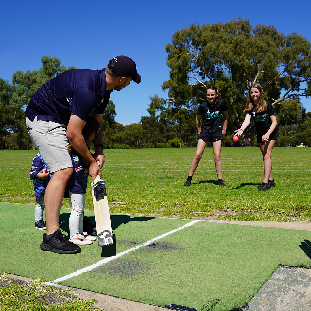 It's been a great day out at Blackwood High today, with Coromandel Valley Ramblers Cricket Club and <a href="/CathHutchesson/">Catherine Hutchesson MP</a>, as we handed over the latest Places to Play cheque!

Applications for this program close on March 8, so learn more now: bit.ly/Places-To-Play