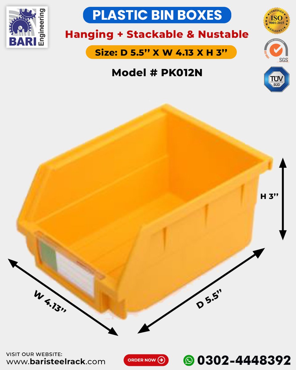 Bin Box in Different Models | Tools Bin Box | Work Station Bin Boxes | Plastic Bin Box Manufacturer in Pakistan Discover a variety of bin box models, including tools bin boxes and workstation solutions, from Pakistan's premier plastic bin box manufacturer.#BinBoxes #ToolsStorage