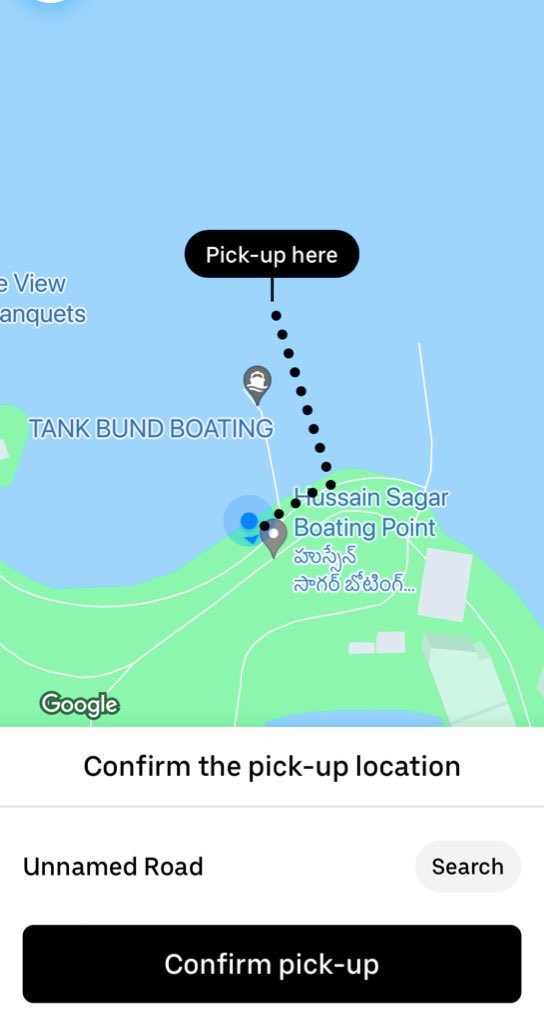 ꪑꪖꪀꪮ꠹ ᛕꪊꪑꪖ᥅ 🤓| (@manoj_kumar04) on Twitter photo Hey <a href="/Uber_India/">Uber India</a>, I know you're all about innovative transportation, but asking me to swim into Hussain Sagar Lake for my ride might be a bit too adventurous! 😅🏊♂️ #UberAdventure #NeedADryOption Hey <a href="/Uber_India/">Uber India</a>, I know you're all about innovative transportation, but asking me to swim into Hussain Sagar Lake for my ride might be a bit too adventurous! 😅🏊♂️ #UberAdventure #NeedADryOption