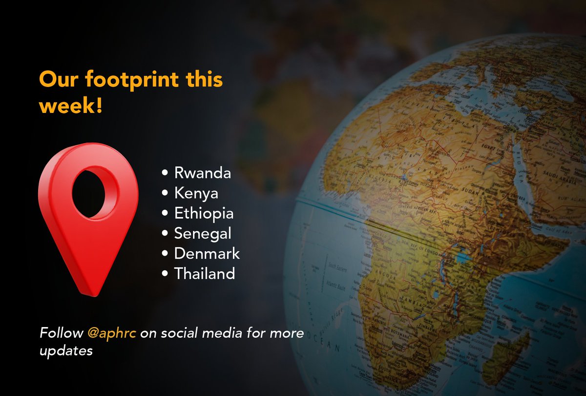 aphrc's tweet photo. Transforming lives through research in Africa and beyond. From coast to coast and across continents, our footprint spans nations this week! 🌍✈️

#WeAreAfrica #IAmAPHRC https://t.co/5LYbAomoVr