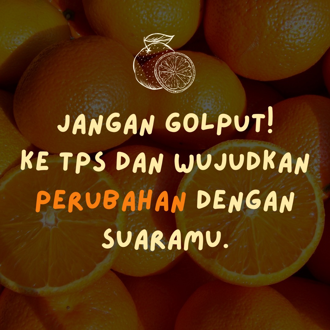 anjaniii_putrii's tweet photo. Jangan pilih pemimpin kayak buah yang manis di luar tapi pahit di dalam. ValentineNo NyoblosYES Kita butuh yang autentik! https://t.co/kkBv0TEFpj