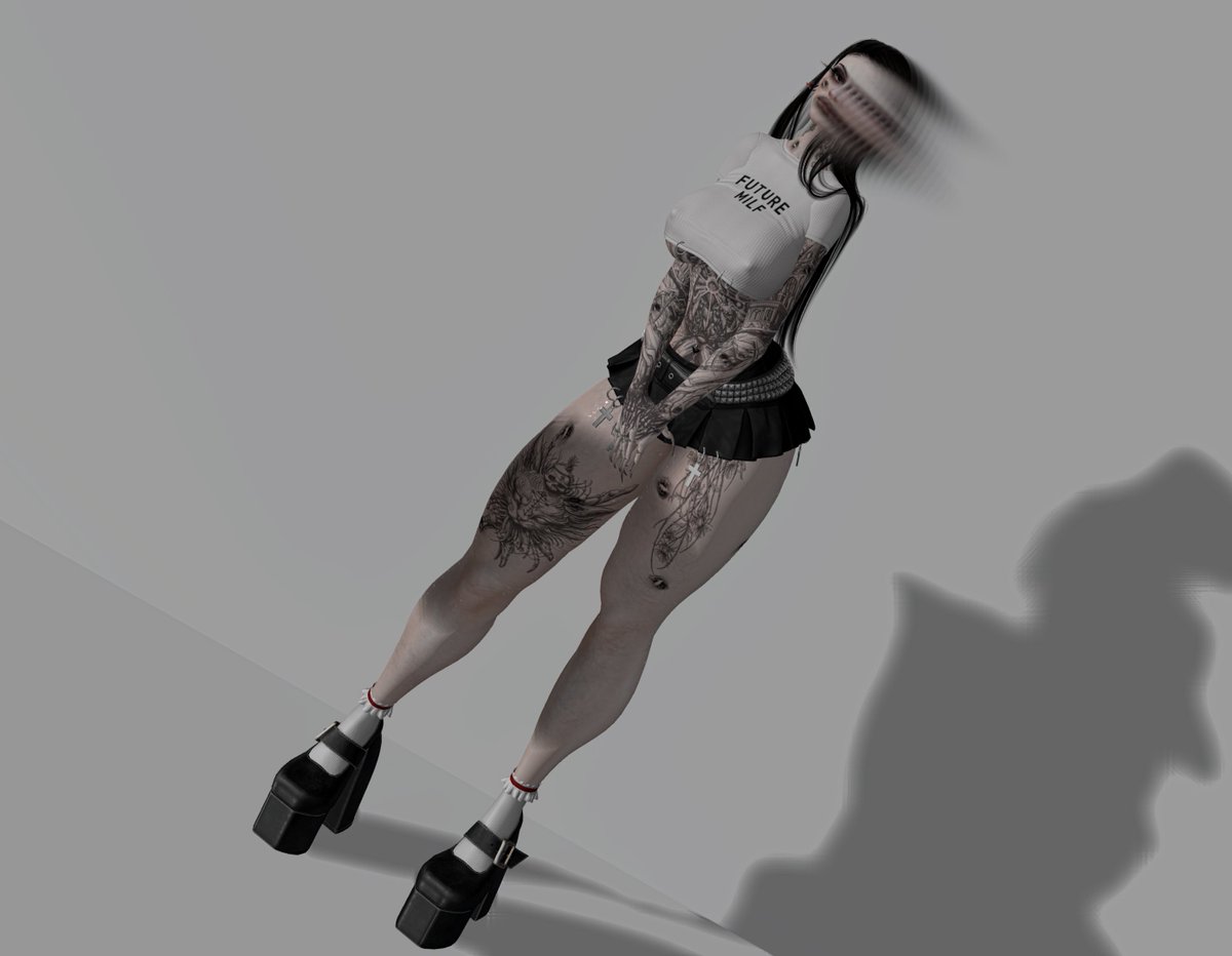 ˚₊‧⁺⋆♱ Featuring ♱⋆⁺‧₊˚
RENIE : REBEL CROP TOP & SKIRT
Available NAOWWW at equal10

++ kuromori ++ melon crusher thighs
available NAOWWW at EUPHORIA

#secondlife #equal10 #equal10event #secondlifeavatar #reniestore #renie #kuromori #ebody #ebodyreborn