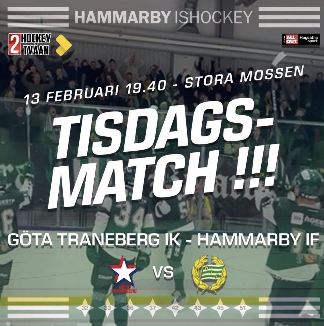 Hammarby Hockey tweet media