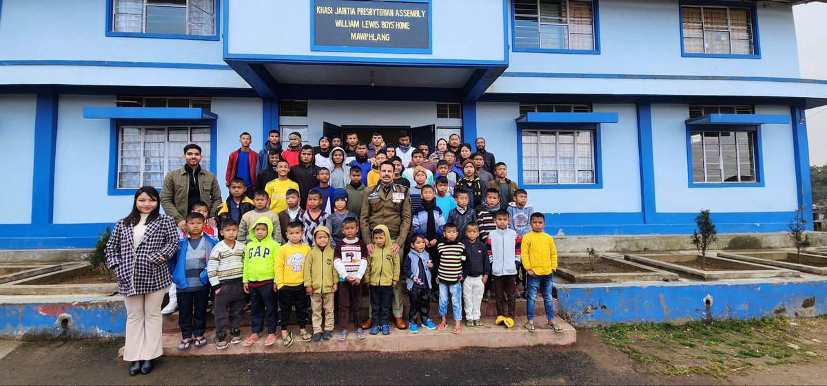 lrbishnoiips's tweet photo. Visited Willium Lewis Boys Home, Mawphlang and had a great interaction with children and staff. Enquired about their well-being. Felt blithe to see the enthusiasm of children.May God bless them forever!
@MinistryWCD @SangmaConrad 
@NCPCR_ @PIBShillong @proshillong @ShillongTimes https://t.co/GIYK4K0Sby
