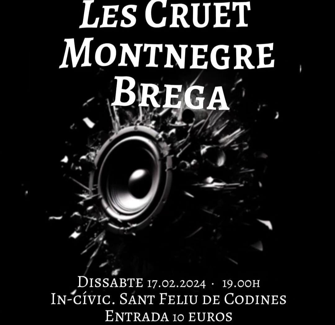 AGENDA // Tornen els bolos a l’Incívic Zone de Sant Feliu de Codines!
17.02.2024⚡️19.00h⚡️10€
Amb <a href="/lesCruet/">lesCruet</a> + BREGA + MONTNEGRE
Suporting ✊️