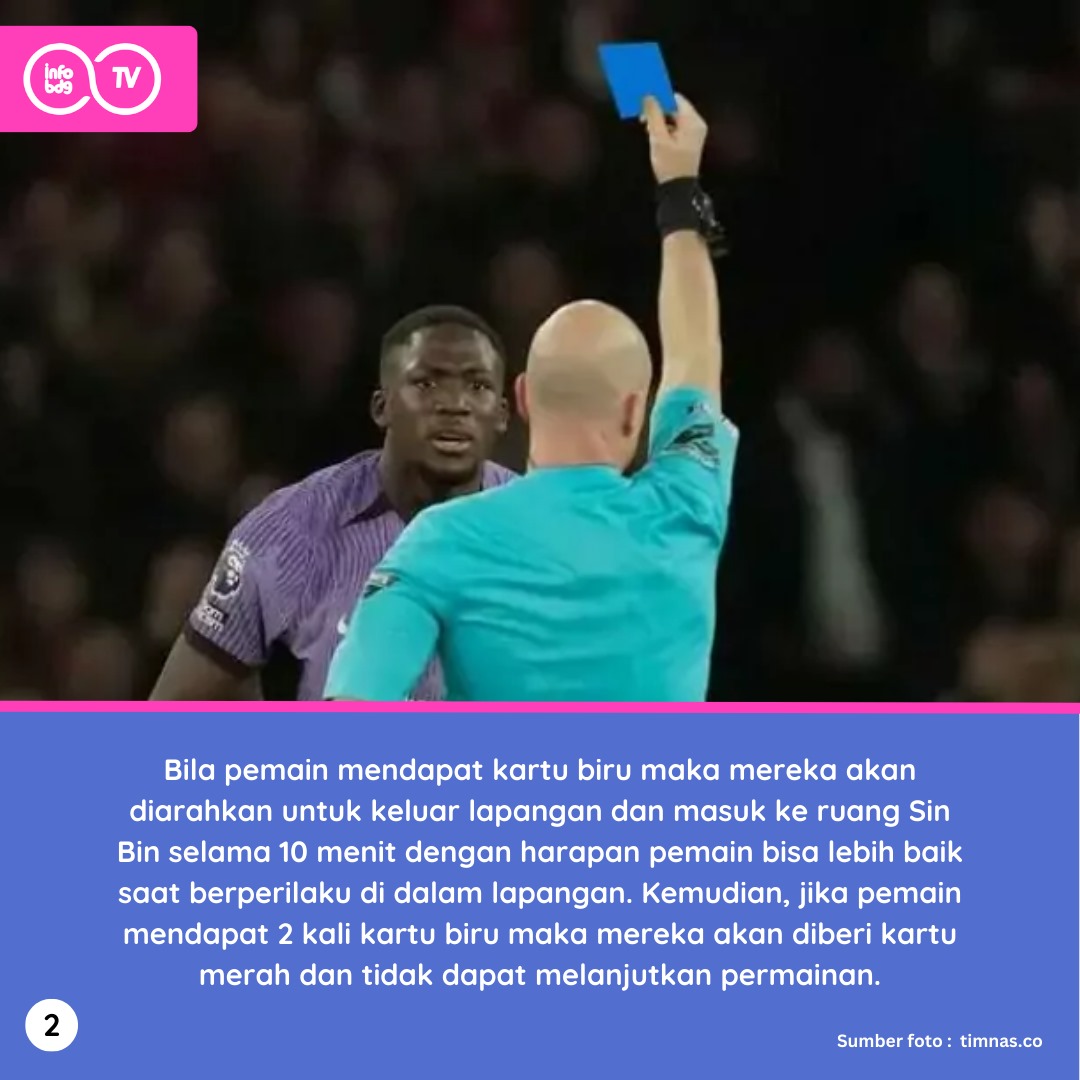 Efektif buat pemain-pemain yang "Bandel" di lapangan.

Tapi, kalo diterapkan di Liga Indonesia, efektif gak ya?

#infobdgTV #infobdg #infobdgcom