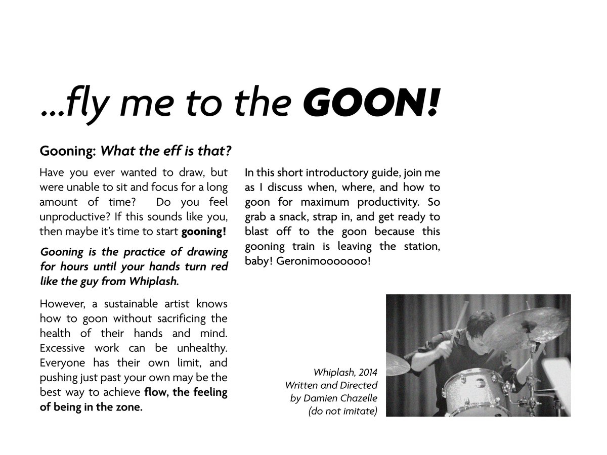 Subakeye's tweet image. Gooning Guide First Edition